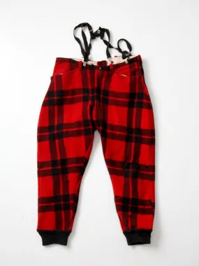 vintage wool hunting pants