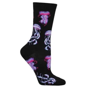 Women's Bamboo Deep Sea Jellies Socks