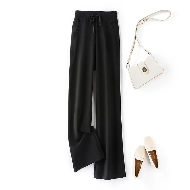 Women's Casual Loose Straight Wide Leg Pants