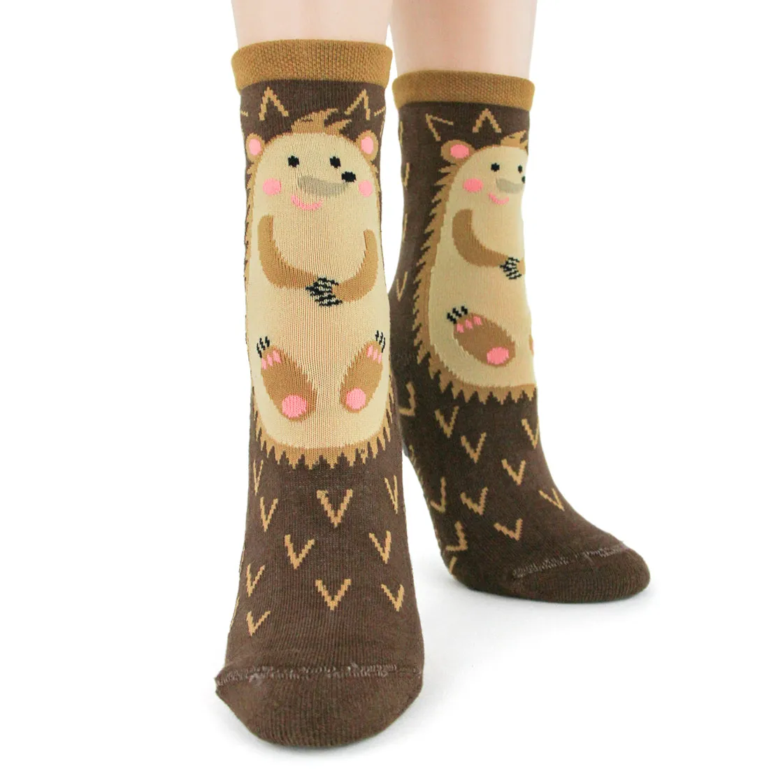 Women's Hedgehog Non-Skid Socks