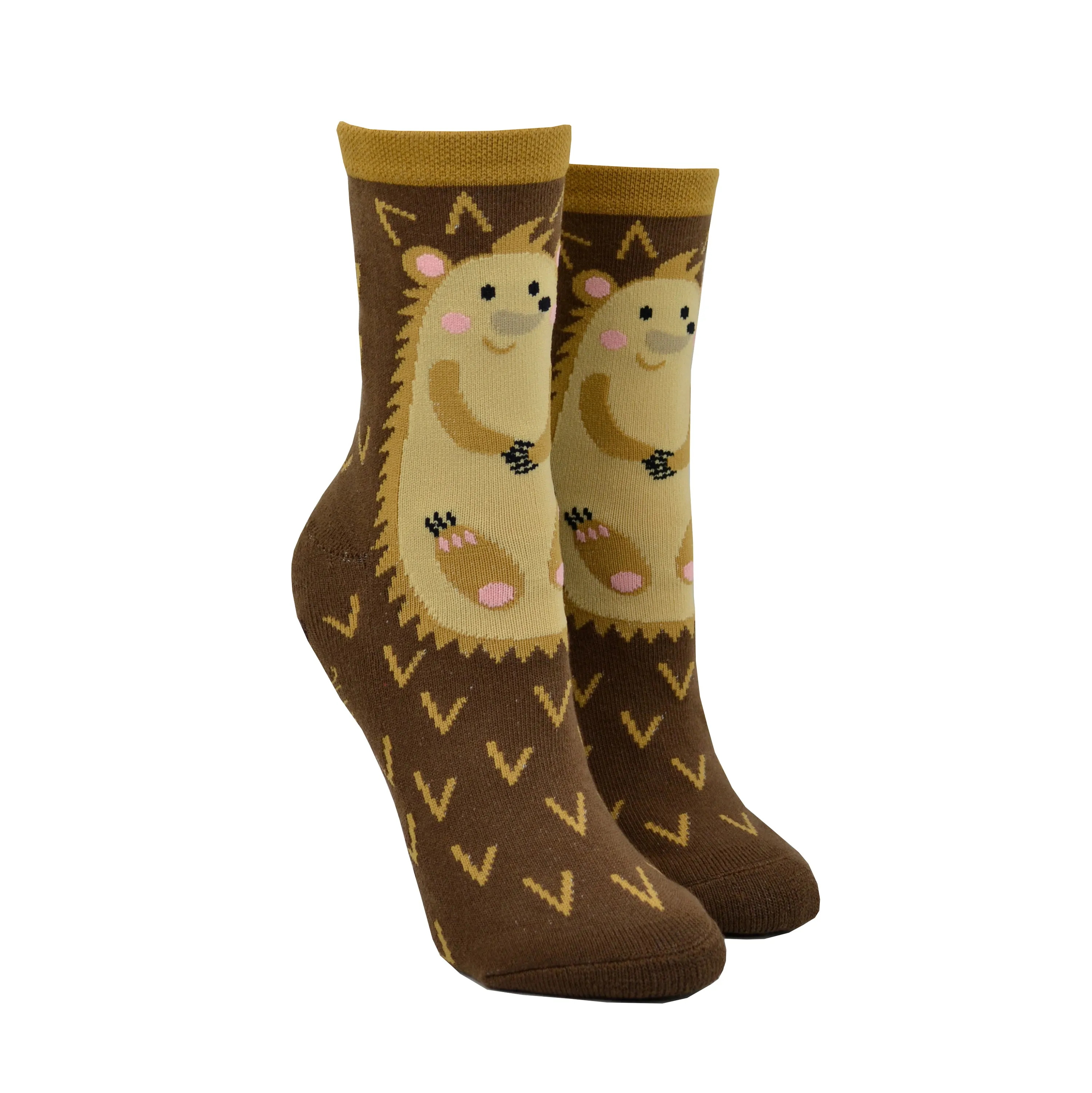 Women's Hedgehog Non-Skid Socks