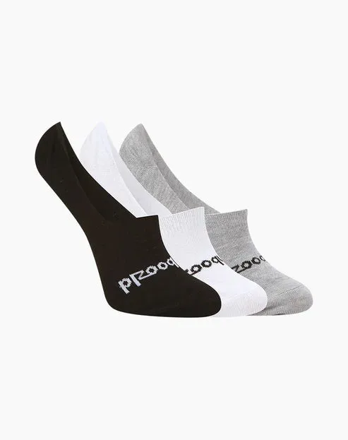 Women's No Show Bamboo Socks - 3 Pack