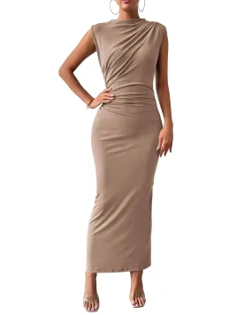 Women's Ruched Bodycon Party Dress